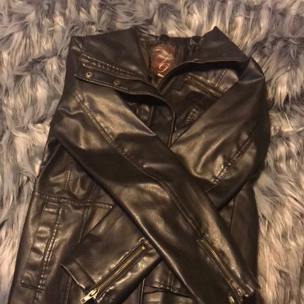 Leather jacket